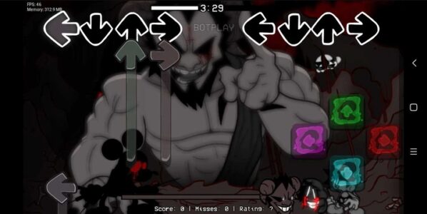 Screenshot 4 — Friday Night Funkin Satan Battle Remake Remix