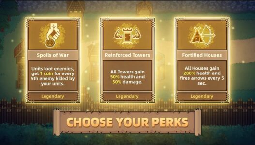 Screenshot 4 — Viking Hero TD: Roguelike RTS