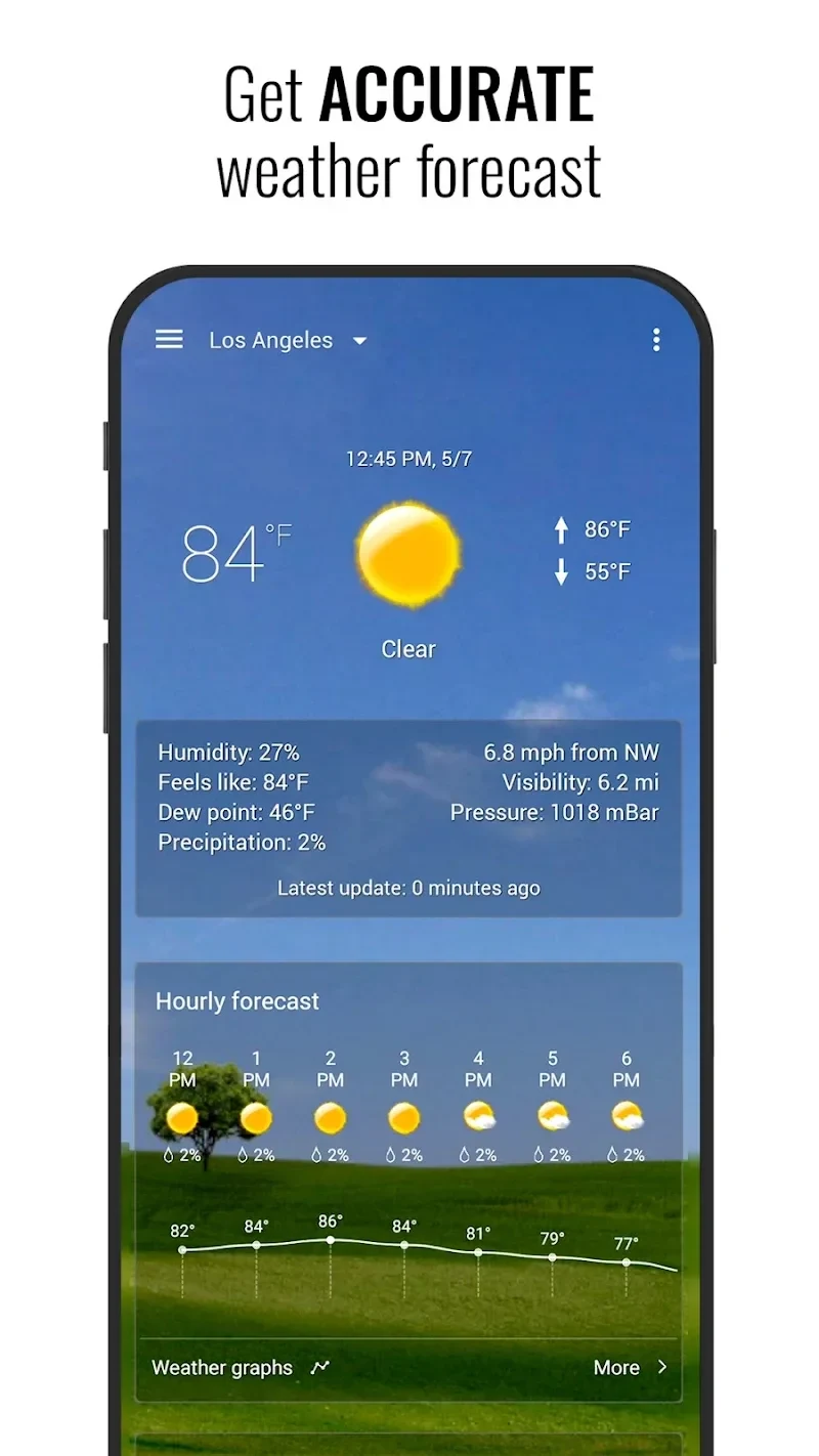 Screenshot 3 — 3D Flip Clock & Weather 9.17.0 MOD APK