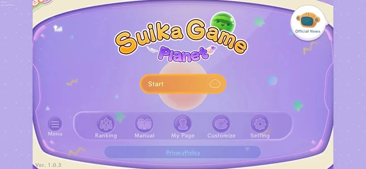 Screenshot 2 — スイカゲーム ぷらねっと 1.0.6 MOD APK