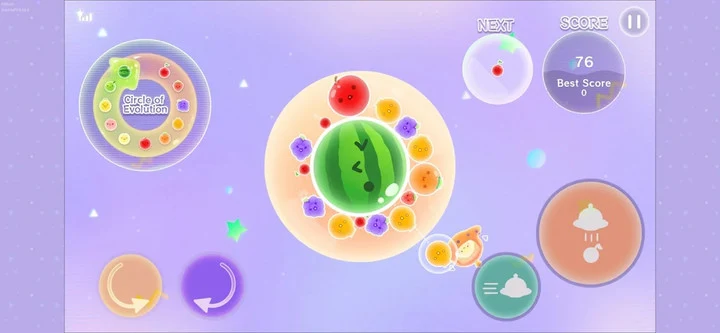 Screenshot 3 — スイカゲーム ぷらねっと 1.0.6 MOD APK