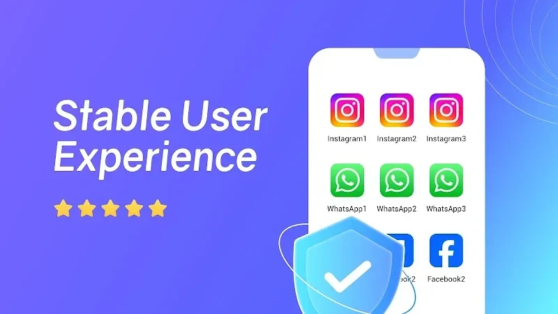 Capture d'écran 5 — Account Space: Multi App&Clone 1.1.6.1002 MOD APK