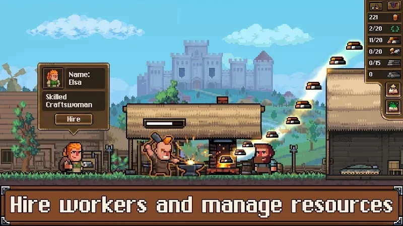 Screenshot 3 — Anvil saga: forge simulator 1.1.2.1 MOD APK