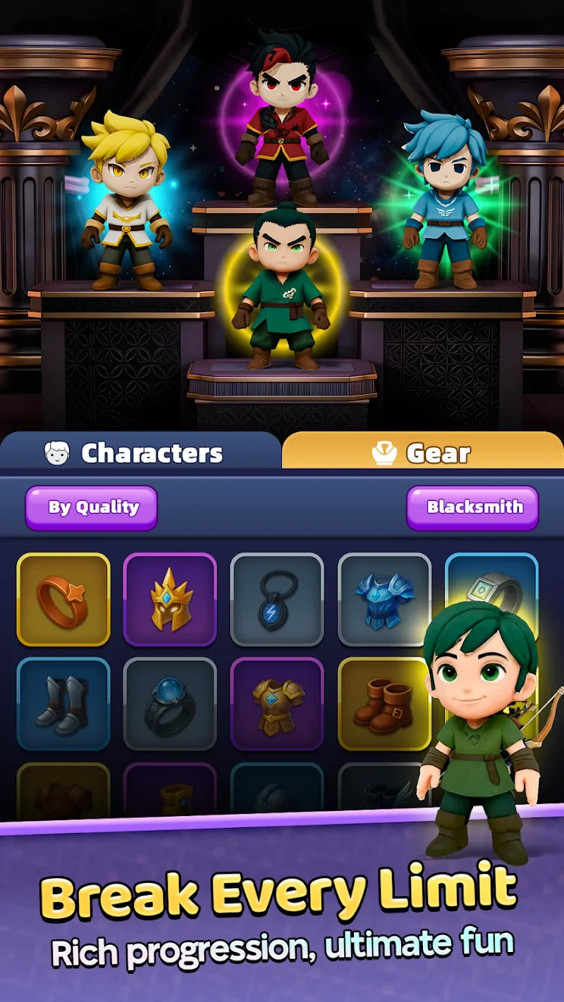 Screenshot 3 — ArcShot: Roguelike Archer 42 MOD APK