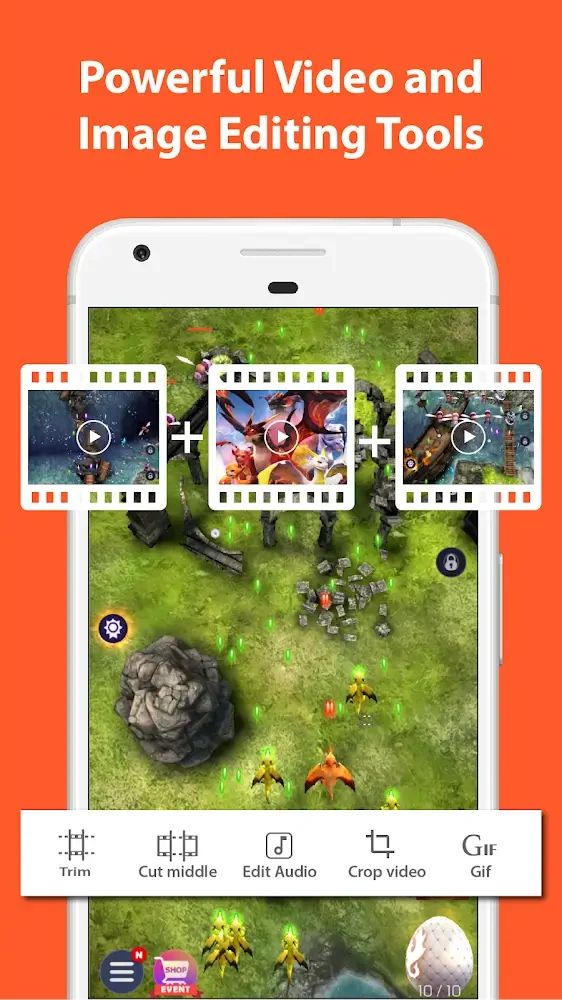 Screenshot 4 — AZ Screen Recorder 6.9.10 MOD APK