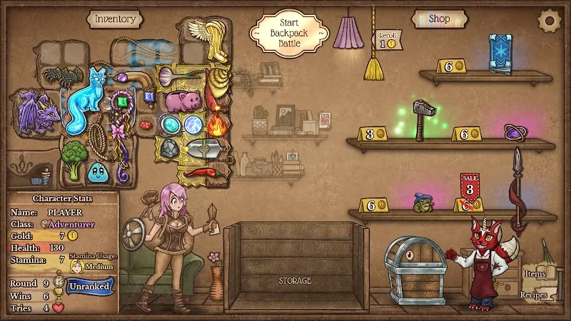 Screenshot 3 — Backpack Battles 1.1.5b MOD APK
