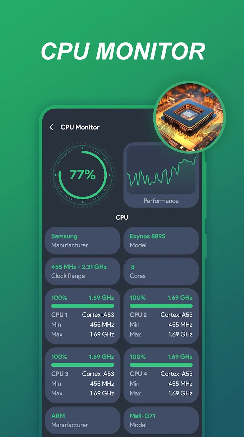 Ảnh chụp màn hình 4 — Battery MAX – Smart Charging 1.0.9 MOD APK
