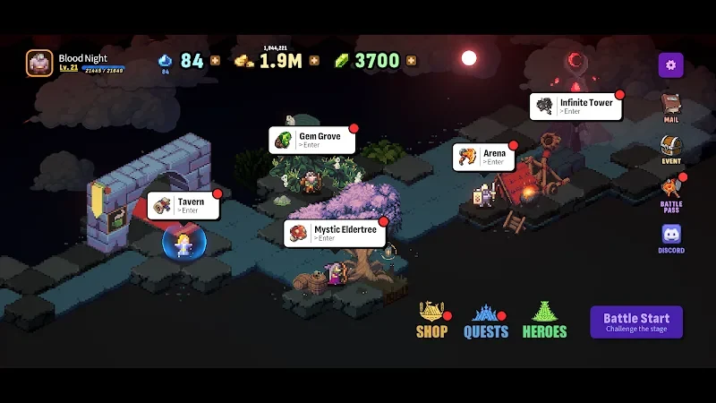Screenshot 2 — Blood Night: Prologue of War 1.1.3 MOD APK