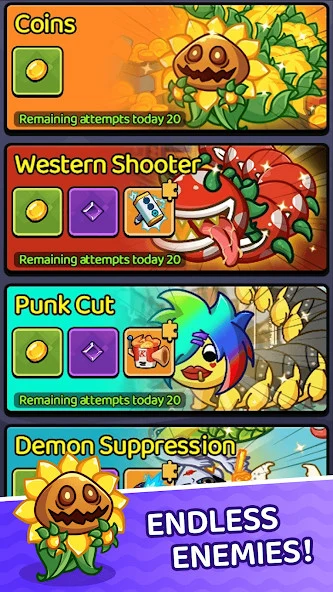 Screenshot 5 — Bloomfall Survivor 1.0.6 MOD APK