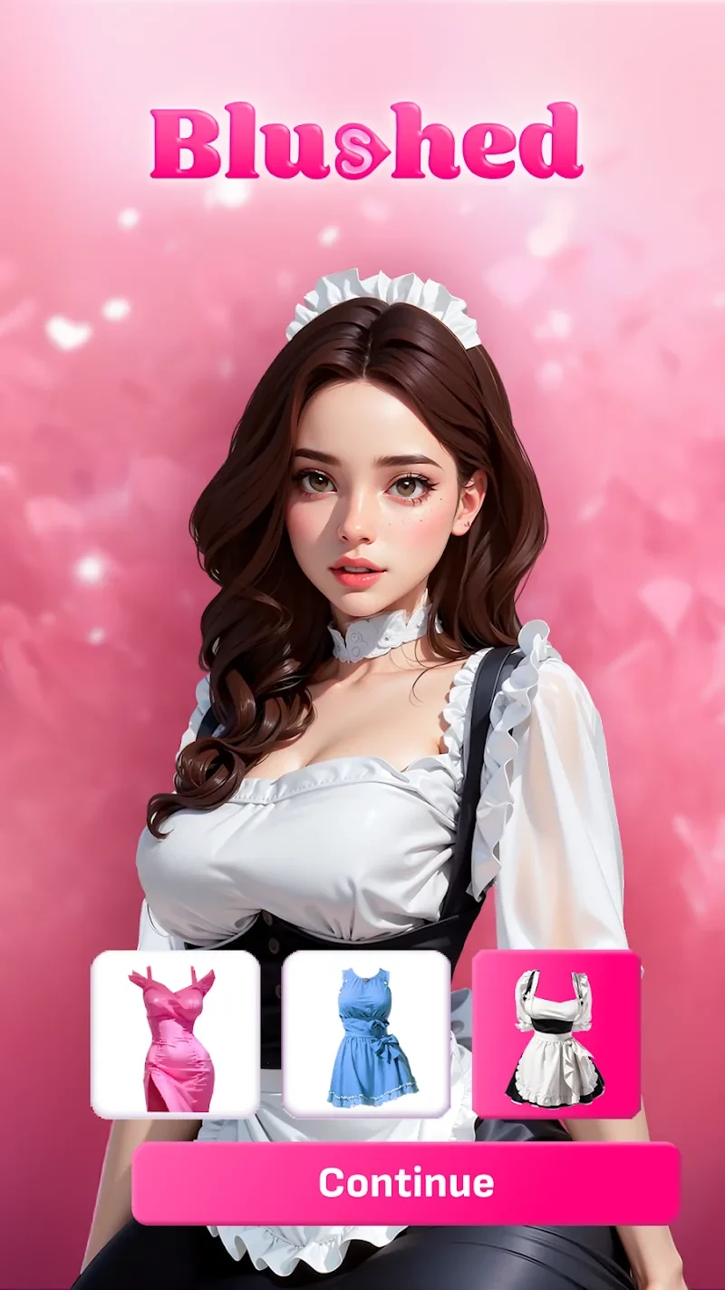 Ekran Görüntüsü 2 — Blushed – Romance Choices 1.3.7 MOD APK