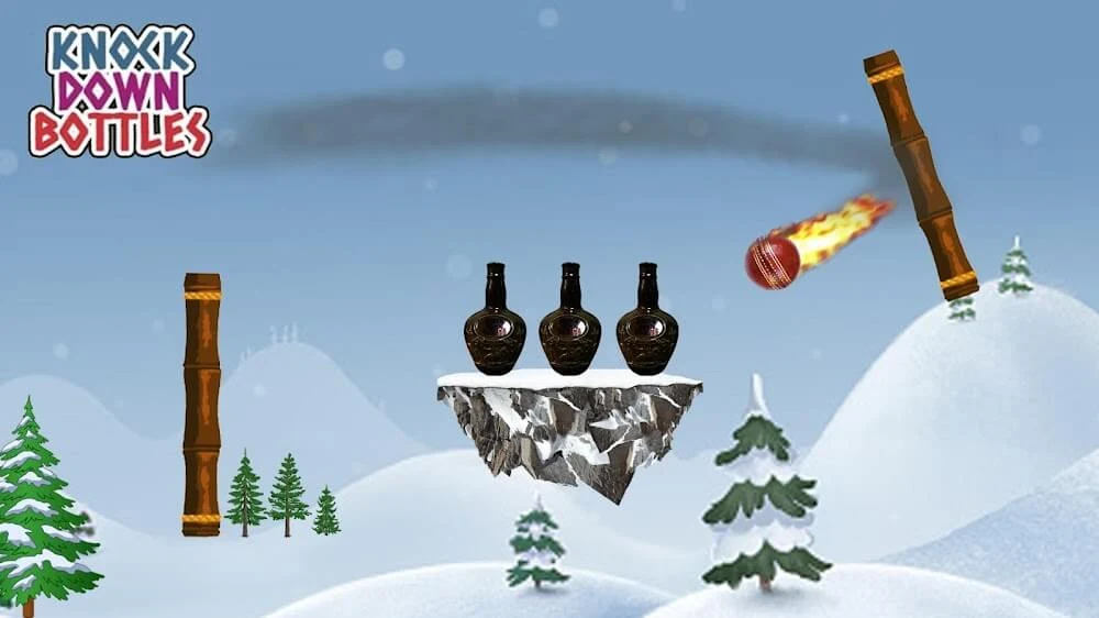 Ekran Görüntüsü 3 — Bottle Shooting Game 2.7.3 MOD APK