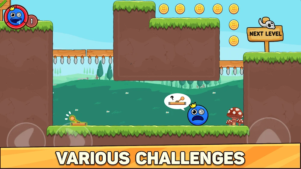Screenshot 2 — Bounce Ball 6: Roller Ball 6 6.6.5 MOD APK