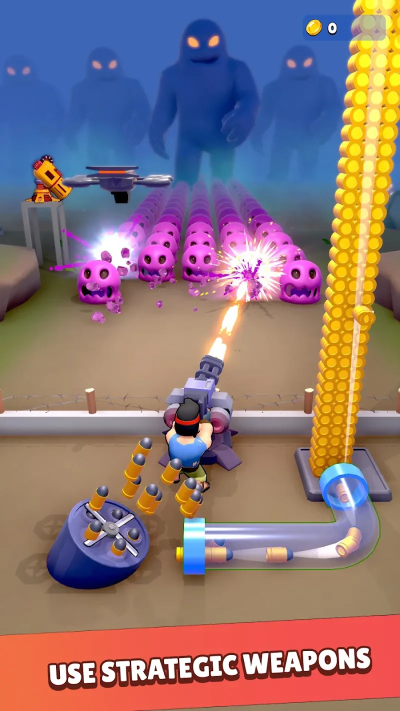 لقطة شاشة 3 — Bullet Heroes 123 MOD APK
