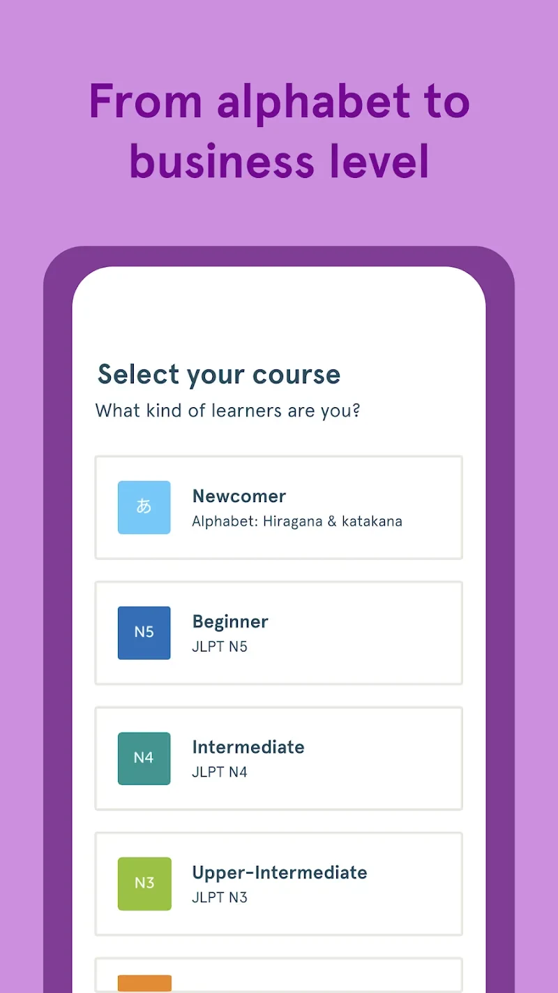 Screenshot 3 — Bunpo: Learn Japanese 3.23.1 MOD APK