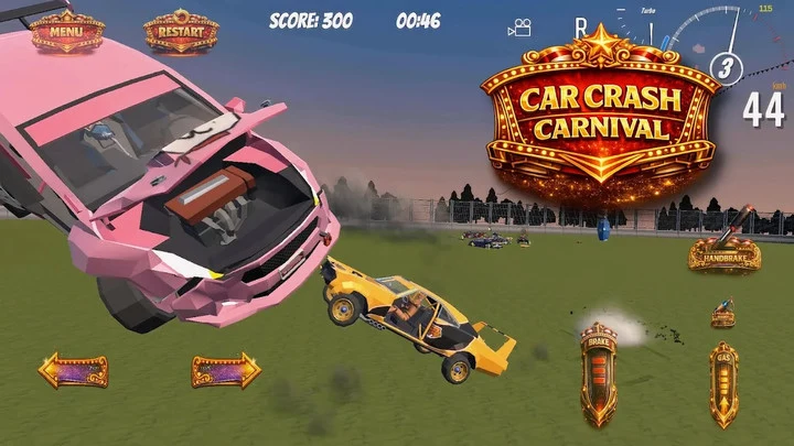 Screenshot 2 — Car Crash Carnival 1 MOD APK
