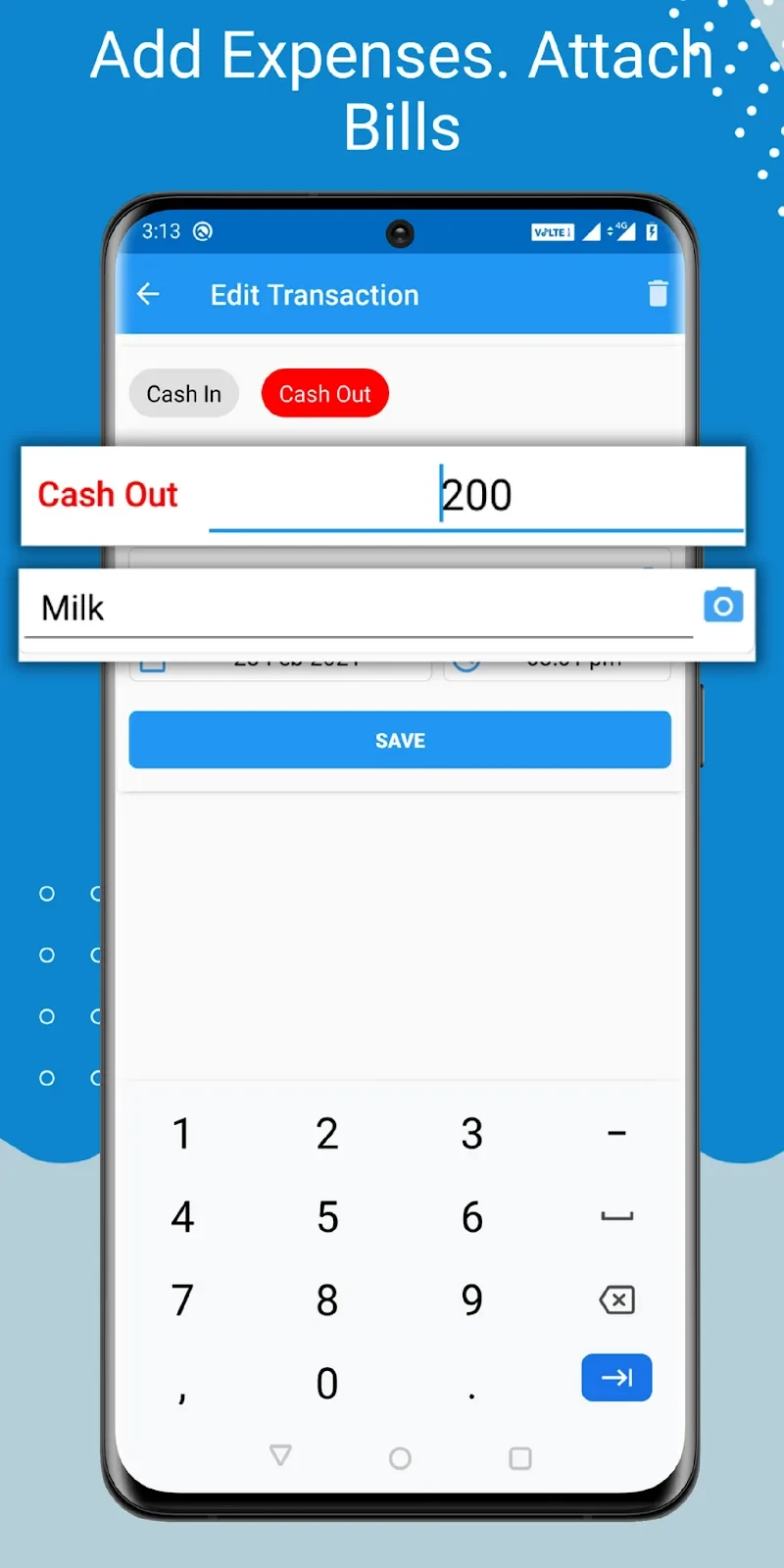 Screenshot 2 — Cash Book- daily expenses 238 MOD APK
