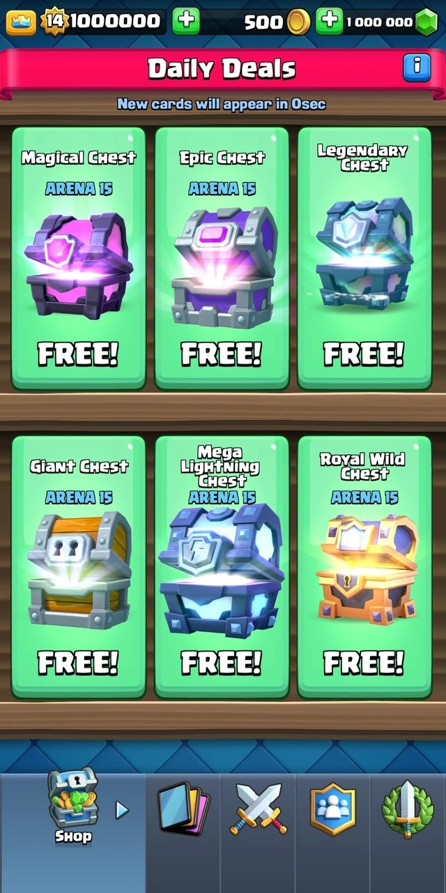 Screenshot 3 — Clash Royale Private Service FR 15.535.13 MOD APK
