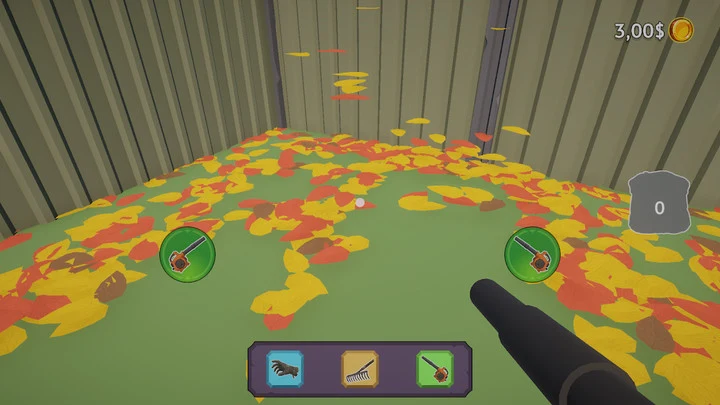 Screenshot 3 — Clean It Up Alone: Leaf Blower 0.2.0 MOD APK