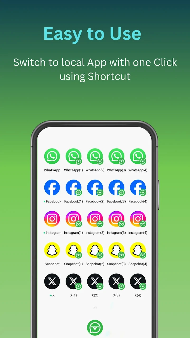 Screenshot 4 — Clone Master- Multi Dual Space 2.8.0.20 MOD APK