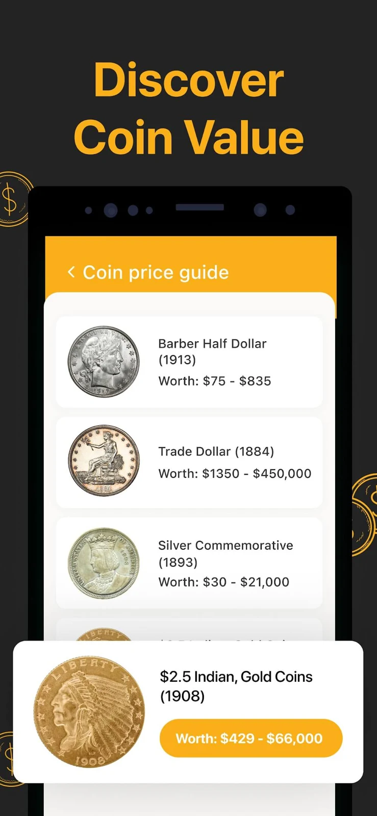 Screenshot 3 — CoinSnap – Value Guide 2.10.2 MOD APK
