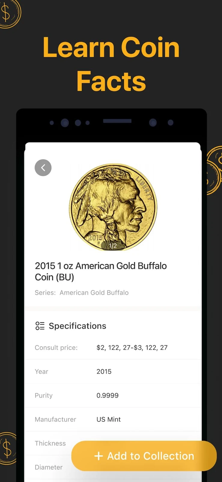 Screenshot 4 — CoinSnap – Value Guide 2.10.2 MOD APK