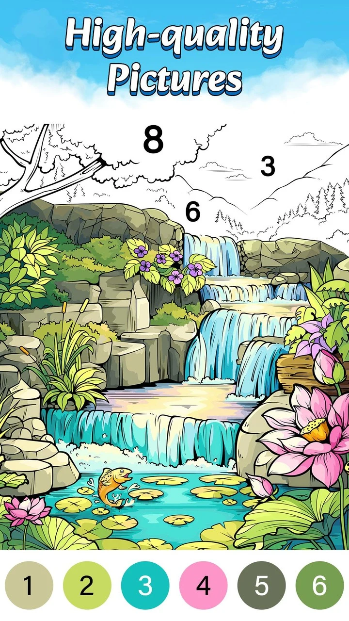 Captura de pantalla 3 — Color Oasis – Color by Number 1.2.26 MOD APK