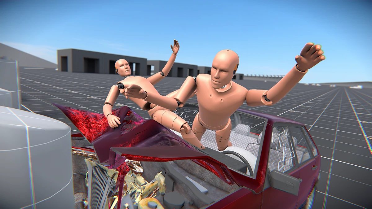 Screenshot 2 — Crash Test Simulator 3 0.3 MOD APK