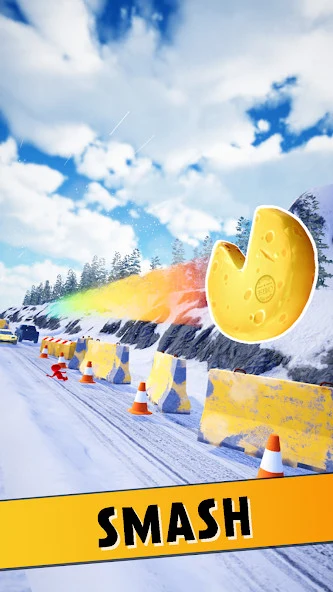 Capture d'écran 4 — Crazy Tire – Reach the Moon 7.3.4 MOD APK