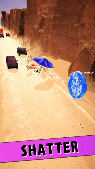 Capture d'écran 5 — Crazy Tire – Reach the Moon 7.3.4 MOD APK