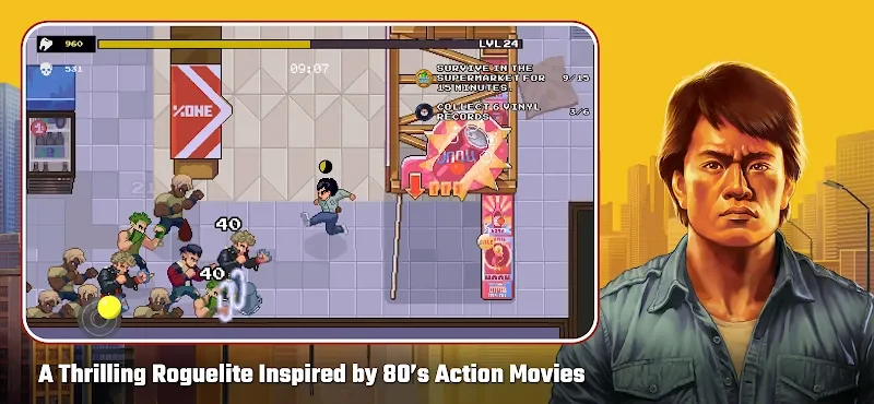 Capture d'écran 2 — Crunchyroll: Karate Survivor 1.0.6 MOD APK