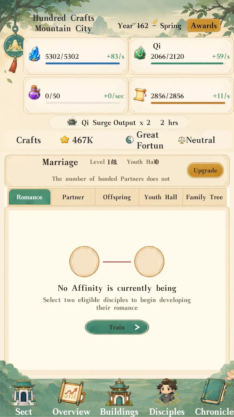 لقطة شاشة 2 — Cultivation Sect Simulator 1.17 MOD APK