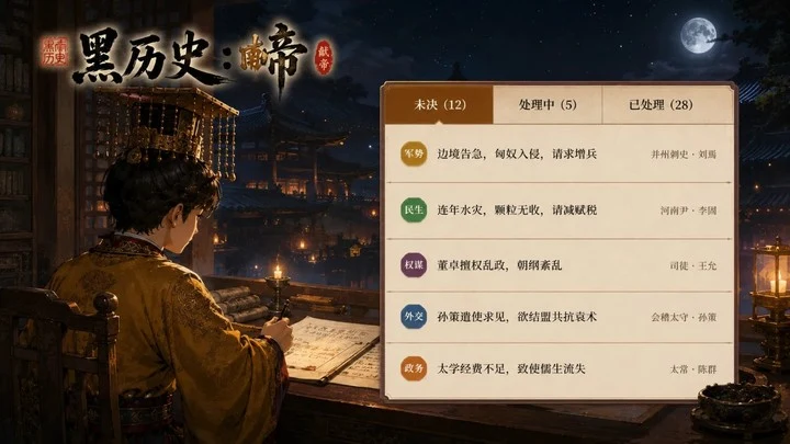 Screenshot 2 — Dark history: Emperor Xian 3.4.20-exp MOD APK