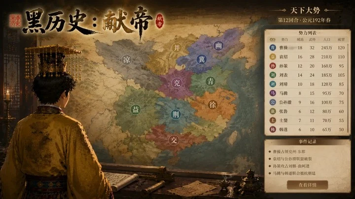 Screenshot 3 — Dark history: Emperor Xian 3.4.20-exp MOD APK