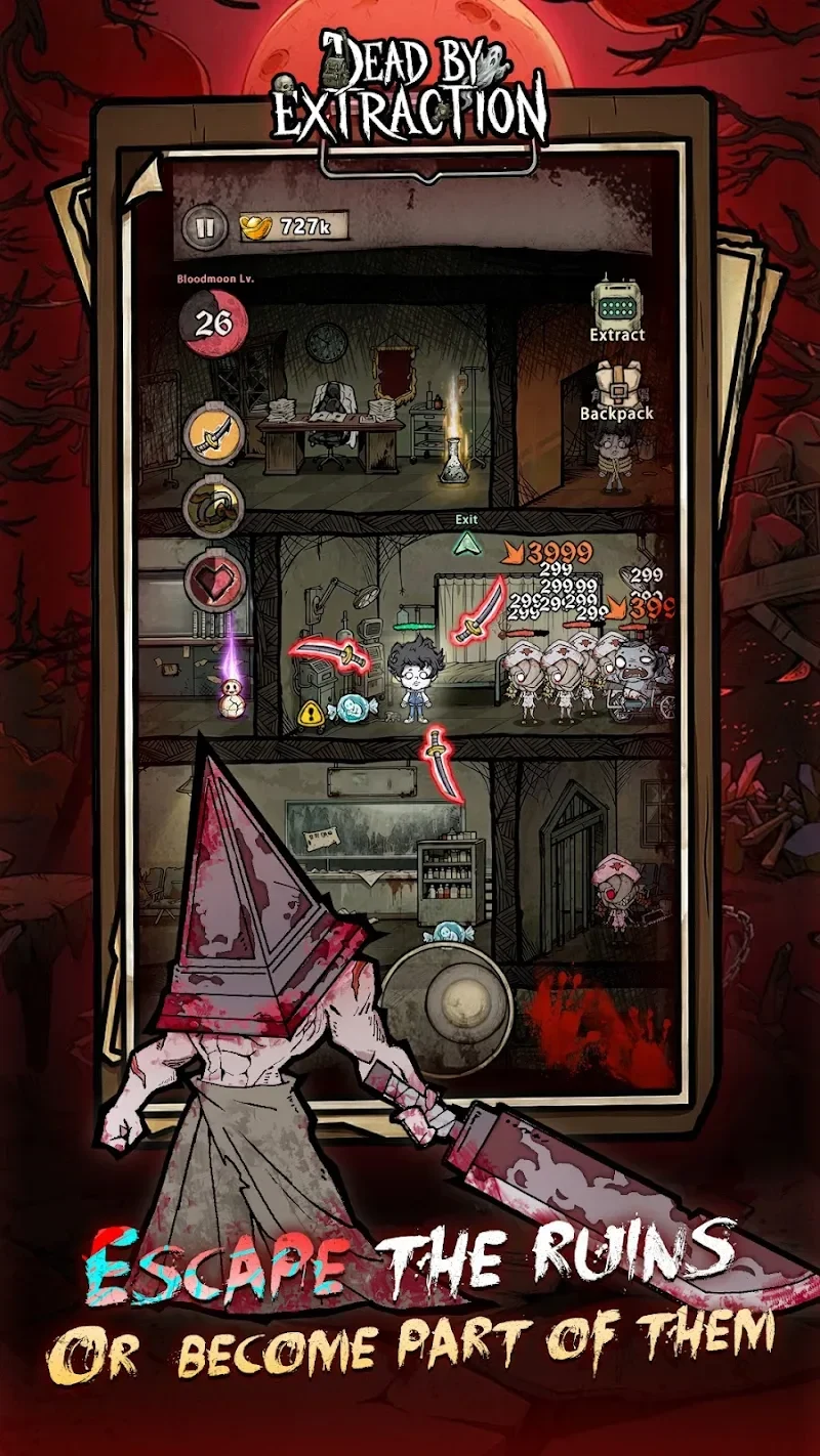 Screenshot 2 — Dead by Extraction 1.1.0 MOD APK