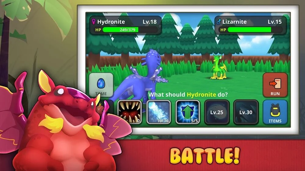 Capture d'écran 2 — Drakomon 1.4 MOD APK