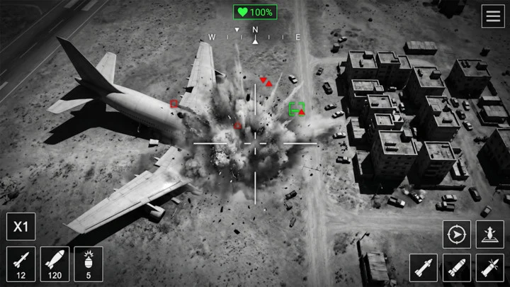 Screenshot 2 — Drone War: Air Strike 2.0 MOD APK