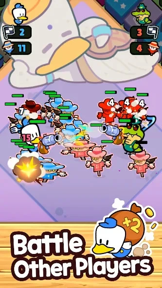 Screenshot 4 — Duck Dice: Casual Board Game 1.0.9 MOD APK
