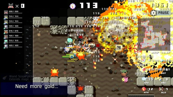 Screenshot 3 — DUNGEON RAZE 1.00 MOD APK