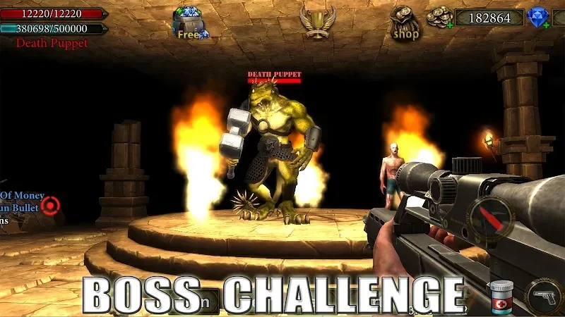 Screenshot 2 — Dungeon Shooter : Dark Temple 1.5.87 MOD APK