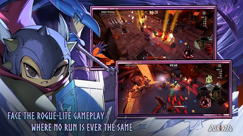 Screenshot 2 — Duriano: Roguelike RPG 1.3.2 MOD APK