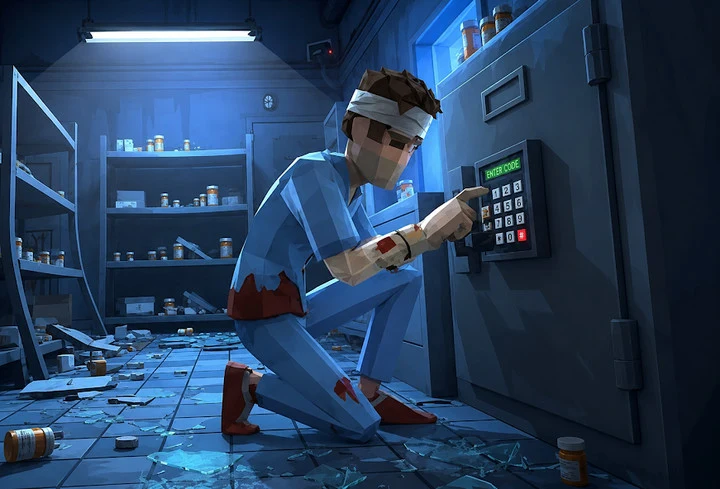 Captura de tela 3 — E.S.C.A.P.E.: Horror Escape 1,0 MOD APK