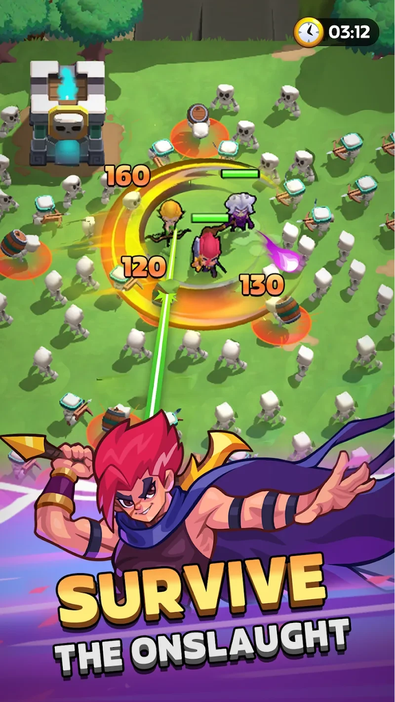 Screenshot 4 — Epic Trio: Roguelike Clash 0.36 MOD APK