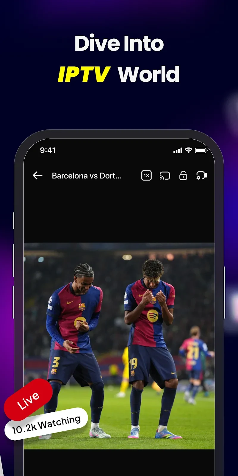 Screenshot 3 — Exo Player・IPTV Stream Player 3.3.0 MOD APK