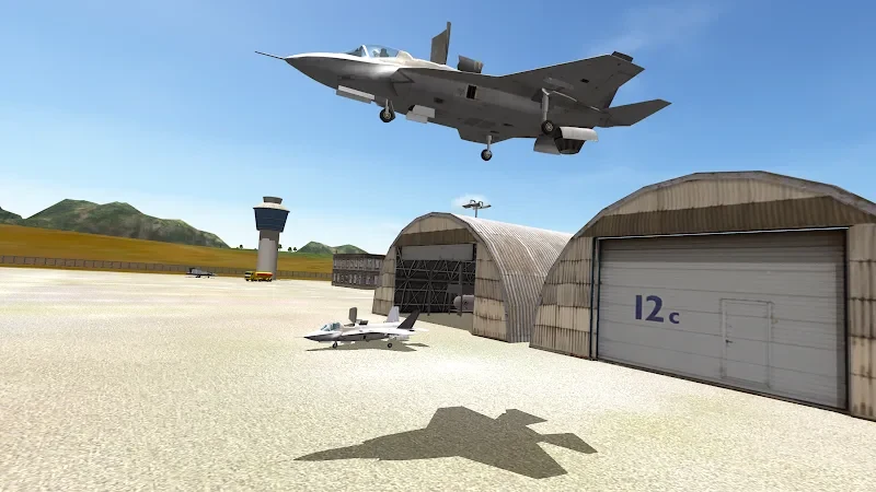 Screenshot 2 — F18 Carrier Landing 7.6.3 MOD APK