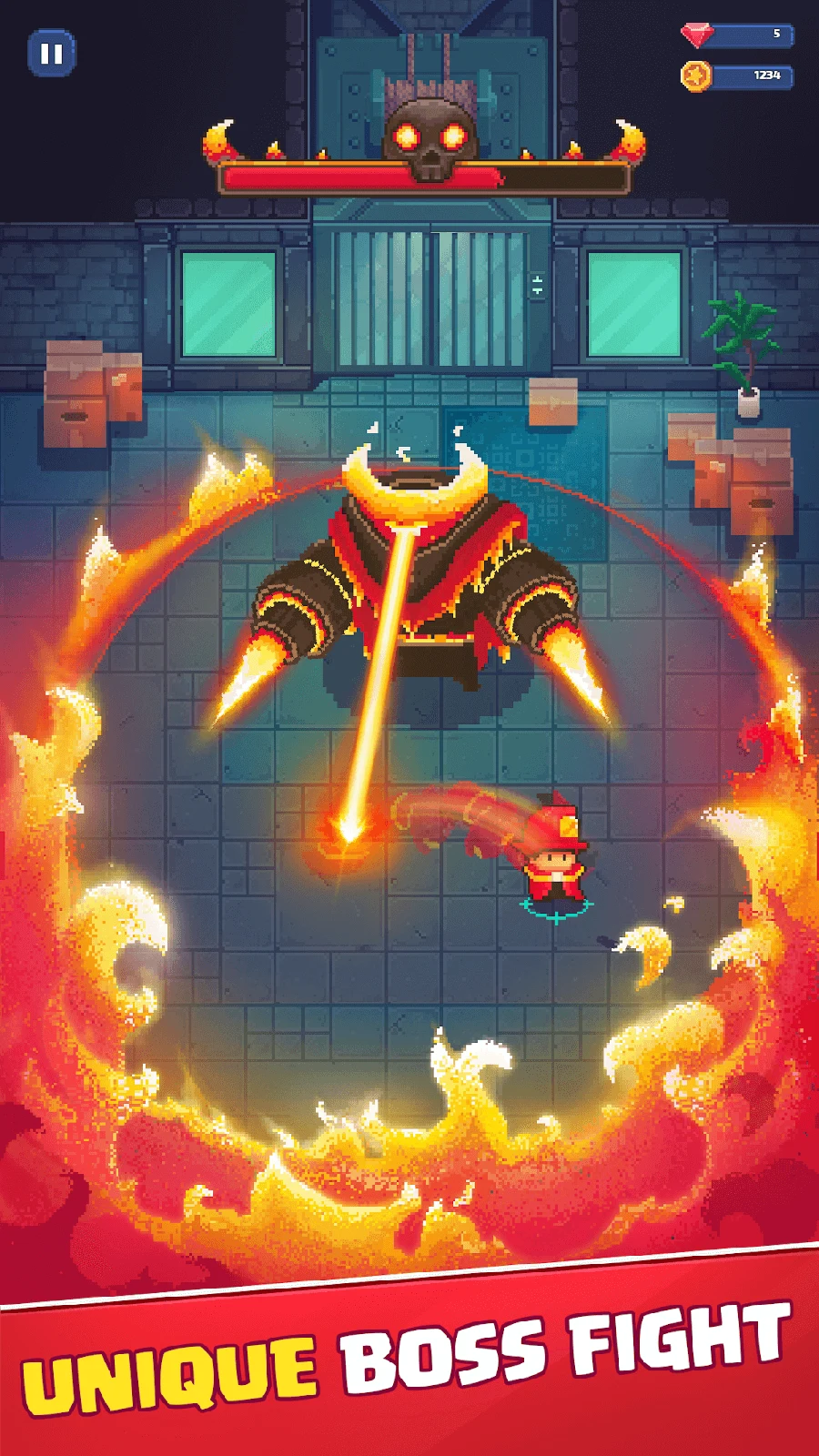 Screenshot 4 — Firefighter: pixel shooter 0.0.5 MOD APK