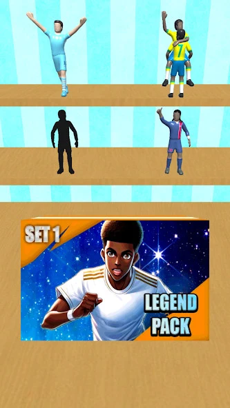 Screenshot 2 — Football Stars: Card Collector 0.4.0 MOD APK