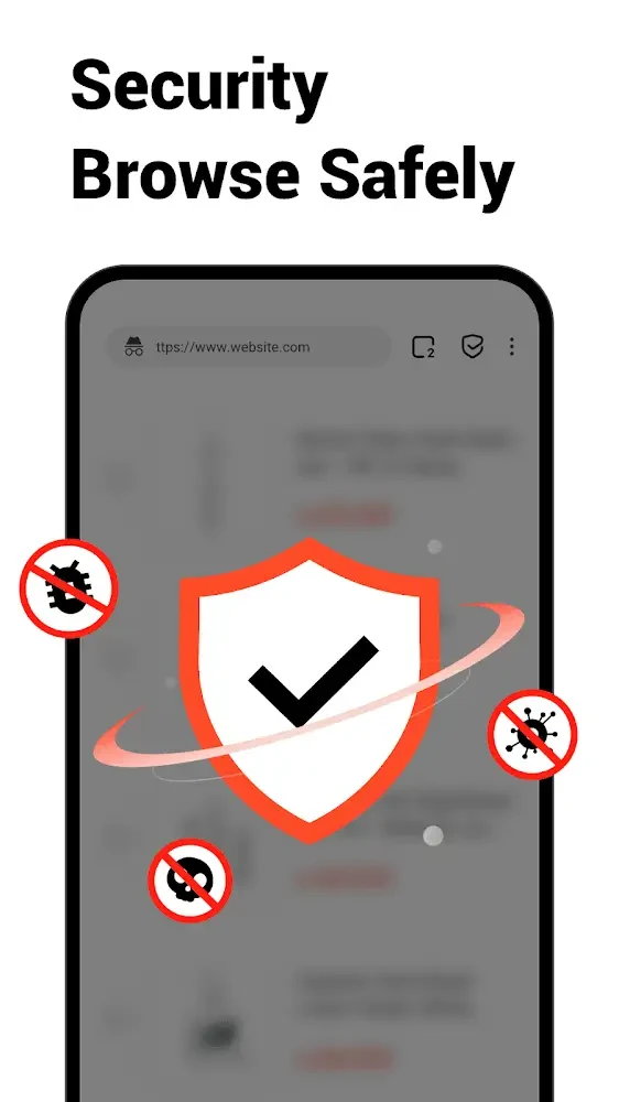 Captura de tela 3 — Free Adblocker Browser 139.1.4140 MOD APK