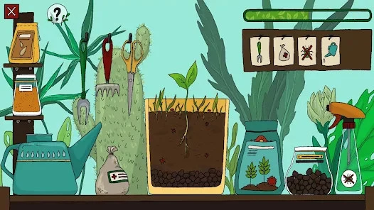 Ekran Görüntüsü 2 — Frog Lulu Flower Garden 2.367 MOD APK