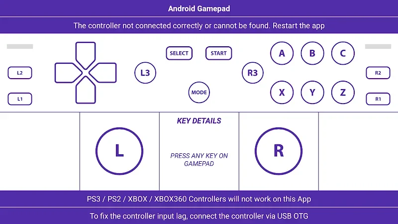 Screenshot 2 — Gamepad Tester 9.2.0 MOD APK