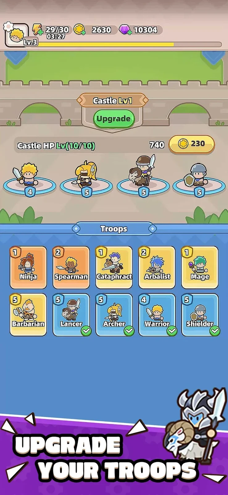 Screenshot 2 — Download Gear Defenders Mod Apk v1.5.18 (Mod Menu) Latest 2026